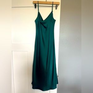 Express Cowl Neck Slip Dress